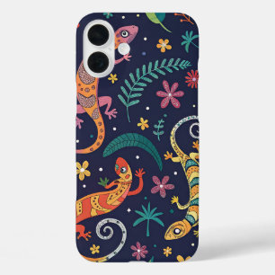 COQUE POUR iPhone 16 PLUS MOTIF GECKOS