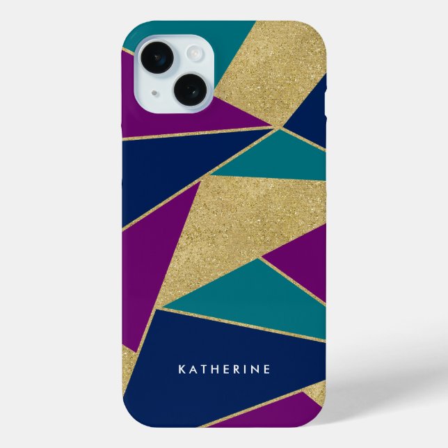 Coques Case-Mate iPhone Motif géométrique Abstrait (Verso)