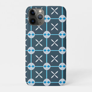 Case-Mate iPhone Case Motif géométrique abstrait bleu et blanc