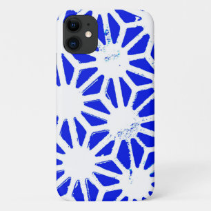 Case-Mate iPhone Case Motif géométrique bleu royal
