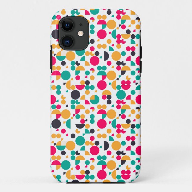 Coques Case-Mate iPhone Motif géométrique coloré (Dos)