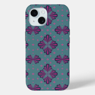 Coque Case-Mate iPhone Motif Géométrique Coloré dans un Style Rétro Class