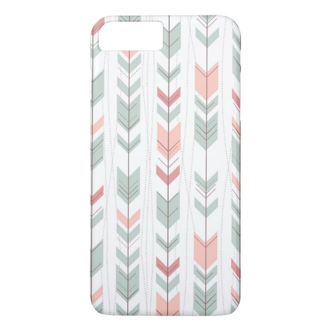 Coques Case-Mate iPhone Motif géométrique dans le rétro style (Dos)