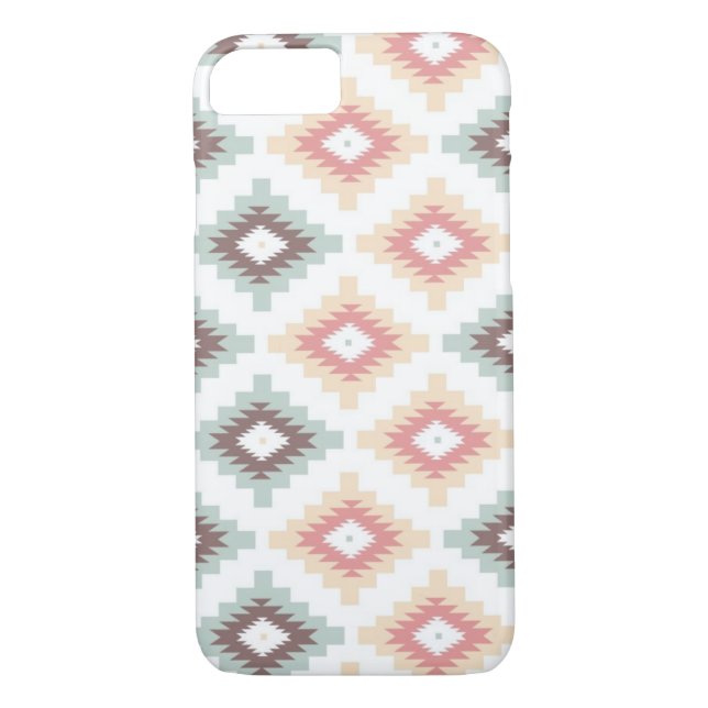 Coques Case-Mate iPhone Motif géométrique dans le style aztèque (Dos)