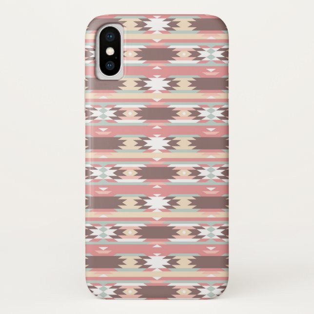 Coques Case-Mate iPhone Motif géométrique dans le style aztèque 2 (Dos)