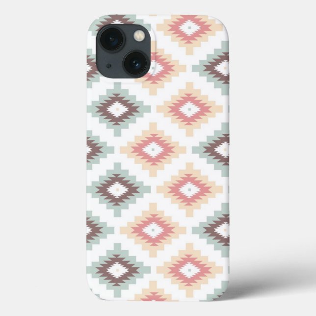 Coques Case-Mate iPhone Motif géométrique de style aztèque (Verso)