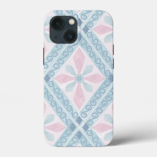 Case-Mate iPhone Case Motif géométrique diamant bleu