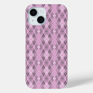 Coque Case-Mate iPhone Motif géométrique diamants roses rétro