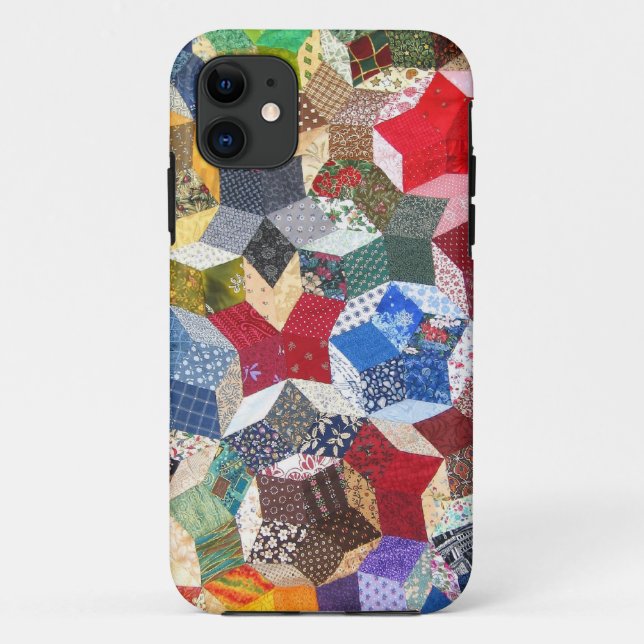 Coques Case-Mate iPhone Motif géométrique d'ouvrière couturière vintage (Dos)