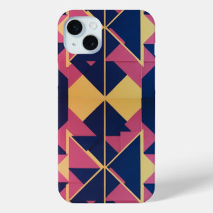 Coque Case-Mate iPhone Motif géométrique en gras - Apple iPhone 15 Plus C