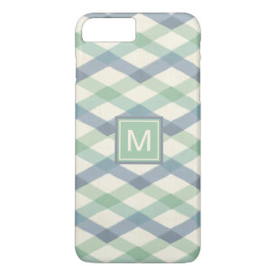 Coque Case-Mate Pour iPhone Motif géométrique en pastel du monogramme