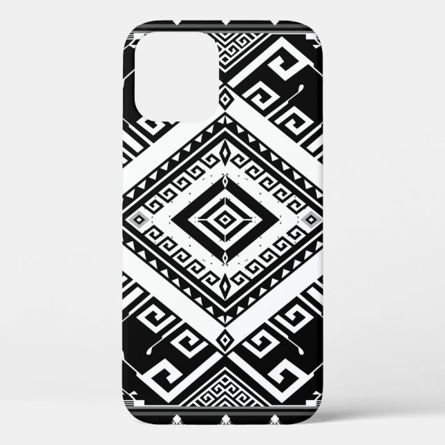 Coques Case-Mate iPhone Motif géométrique ethnique Abstrait conception arr (Verso)