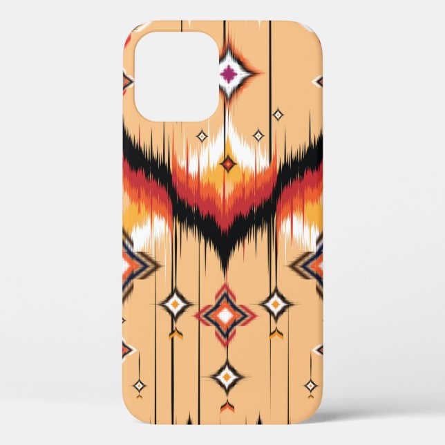 Coques Case-Mate iPhone Motif géométrique ethnique Abstrait, Ikat geo (Verso)
