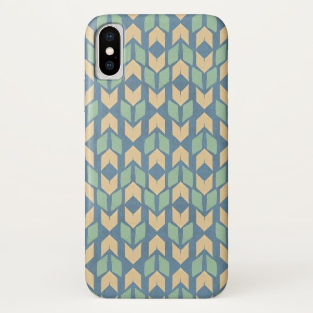 Coques Case-Mate iPhone Motif géométrique extérieur de flèche d'étape | de (Dos)