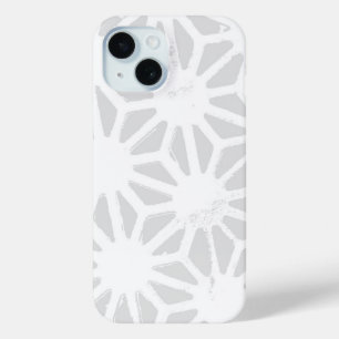 Coque Case-Mate iPhone Motif géométrique gris pâle