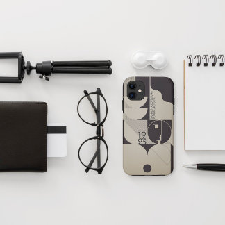 Case-Mate iPhone Case Motif géométrique inspiré du Bauhaus