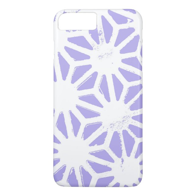 Coques Case-Mate iPhone Motif géométrique Lavender (Dos)