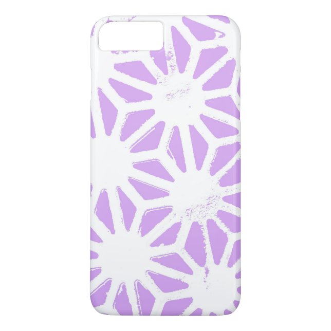 Coques Case-Mate iPhone Motif géométrique Lilac (Dos)