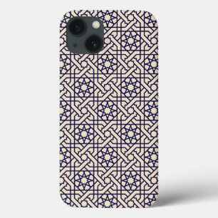 Case-Mate iPhone Case Motif géométrique marocain bleu islamique
