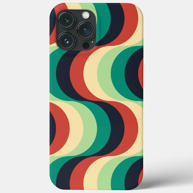 Coques Case-Mate iPhone Motif géométrique moderne (Verso)