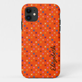 Coques Pour iPhone Motif géométrique moderne couleur rétro 4