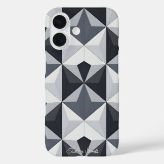 Coque Pour iPhone 16 Motif géométrique moderne - élégant et élégant