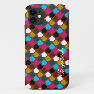 Etui iPhone Case-Mate Motif géométrique moderne et coloré rétro