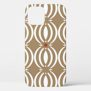 Case-Mate iPhone Case Motif géométrique sans couture avec lignes ondul