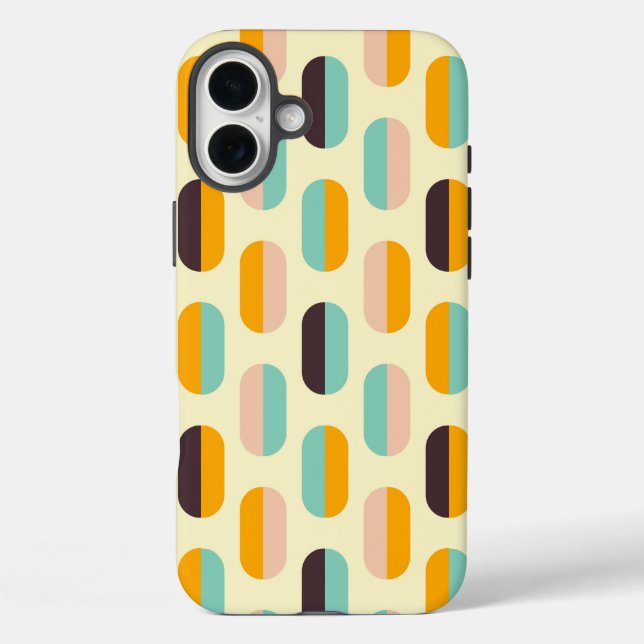 Coques Case-Mate iPhone Motif géométrique sans couture dans une ambiance r (Verso)