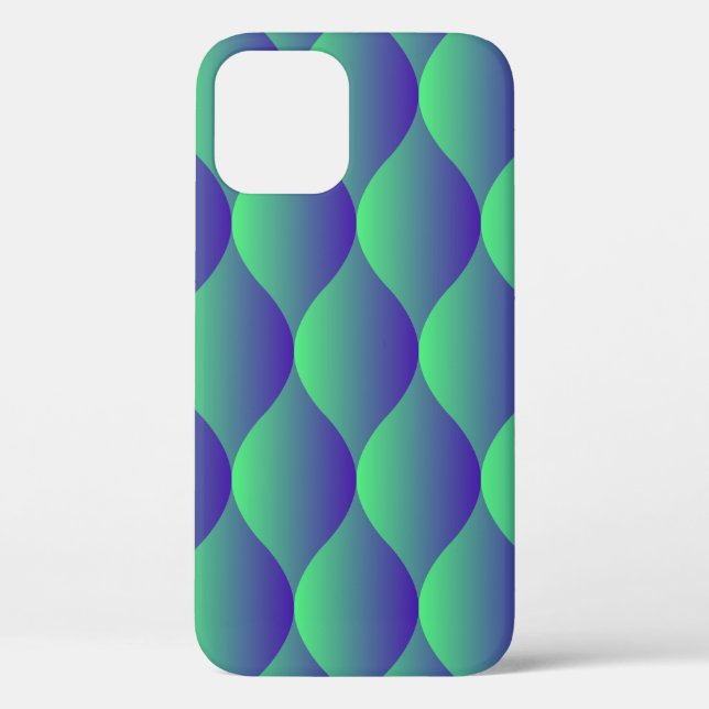 Coques Case-Mate iPhone Motif géométrique tendance avec formes abstraites  (Verso)