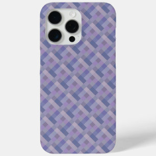 Coque Case-Mate iPhone Motif géométrique tissé bleu violet