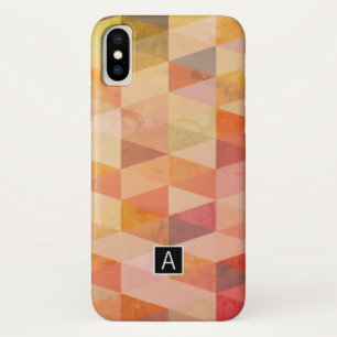 Case-Mate iPhone Case Motif géométrique Triangle doux Monogrammé
