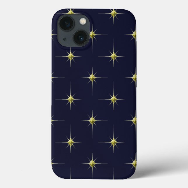 Coques Case-Mate iPhone Motif Gold Starburst (Verso)