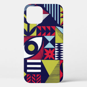 Case-Mate iPhone Case Motif graphique de style scandinave ou rétro. Main
