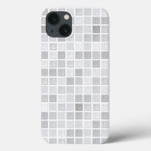 Coque Case-Mate iPhone Motif gris de tuiles
