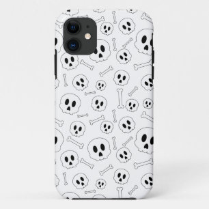 Case-Mate iPhone Case Motif Halloween Crânes & Os