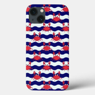 Coques Pour iPhone Motif heureux de crabes