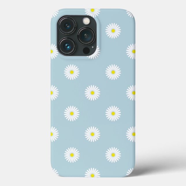 Coques Case-Mate iPhone Motif illustratif sur bleu pâle (Verso)