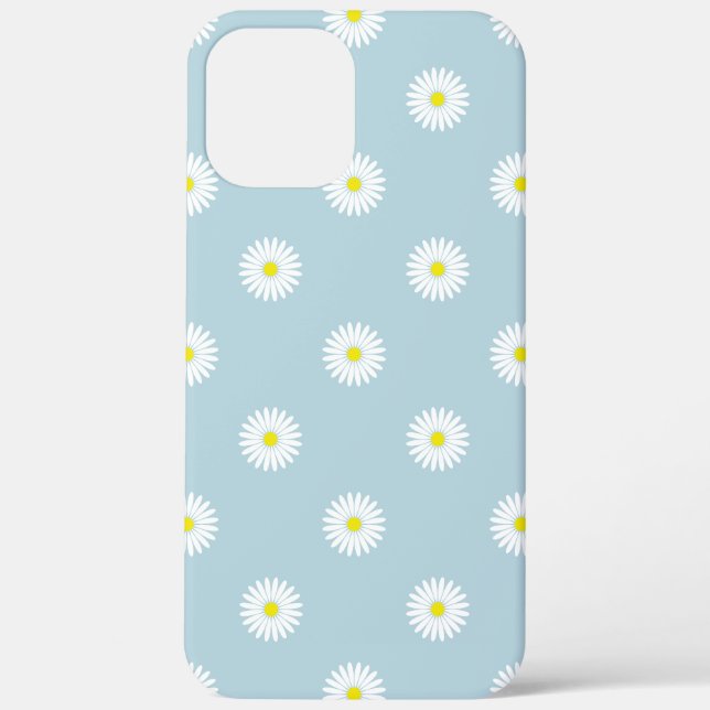 Coques Case-Mate iPhone Motif illustratif sur bleu pâle (Verso)