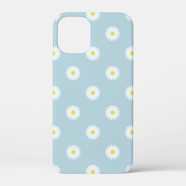 Coques Case-Mate iPhone Motif illustratif sur bleu pâle (Verso)