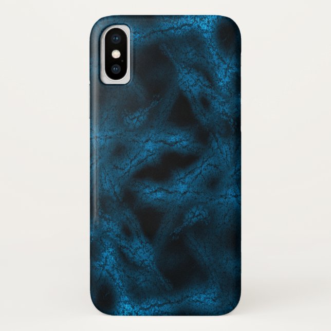 Coques Case-Mate iPhone Motif imaginaire bleu (Dos)