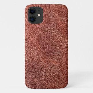 Case-Mate iPhone Case Motif imprimé cuir marron