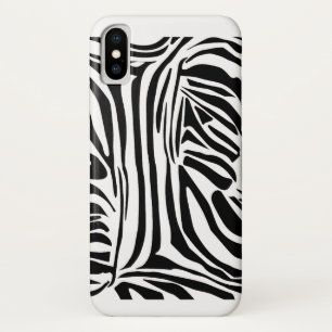 Case-Mate iPhone Case Motif Imprimé Zèbre Noir et Blanc Audacieux