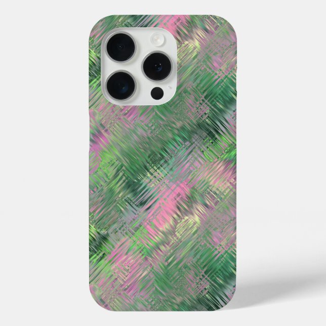Coques Case-Mate iPhone Motif Jade Green Crystal Gel (Verso)