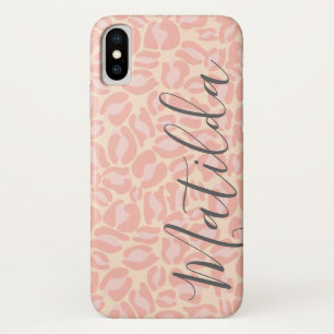 Case-Mate iPhone Case Motif Jaguar Imprimer Pink Pastel Nom personnalisé