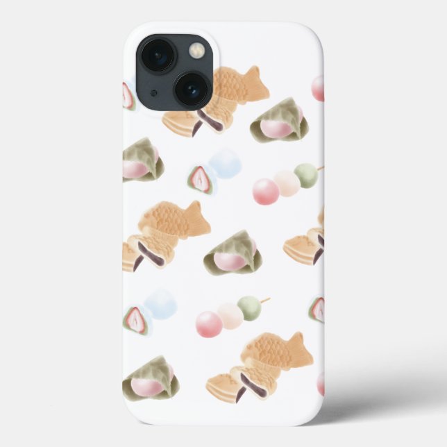 Coques Case-Mate iPhone Motif japonais Wagashi (Verso)