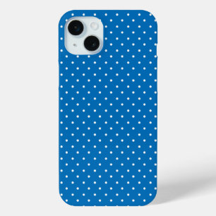 Coque Case-Mate iPhone Motif jaune moutarde à pois blancs Dessous de plat