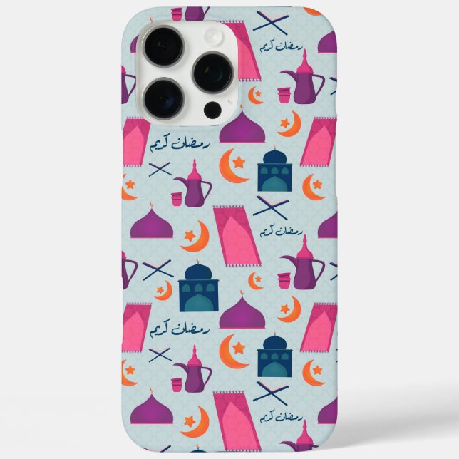 Coques Case-Mate iPhone Motif joyeux de Ramadan (Verso)