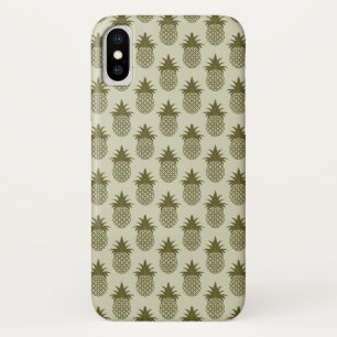 Coque Case-Mate iPhone Motif kaki d'ananas