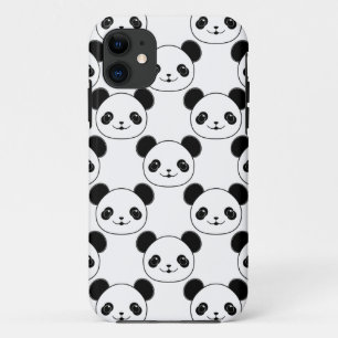 Case-Mate iPhone Case Motif Kawaii Panda En Noir Et Blanc